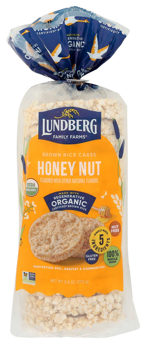 Honey Nut Rice Cake, GF Org, 9.6 oz