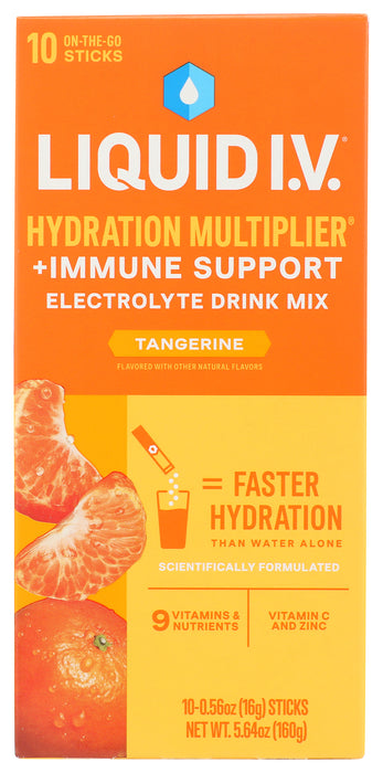 Hydration Multiplier+ Immune, Tangerine, 10 ct box