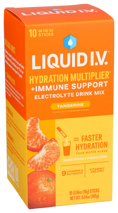 Hydration Multiplier+ Immune, Tangerine, 10 ct box