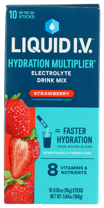 Hydration Multiplier, Strawberry, 10 ct box