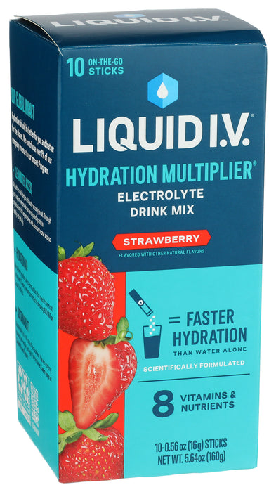 Hydration Multiplier, Strawberry, 10 ct box