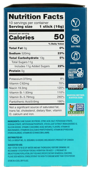 Hydration Multiplier, Strawberry, 10 ct box