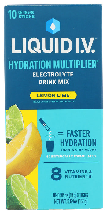 Hydration Multiplier, Lemon Lime, 10 ct box