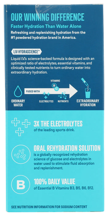 Hydration Multiplier, Lemon Lime, 10 ct box