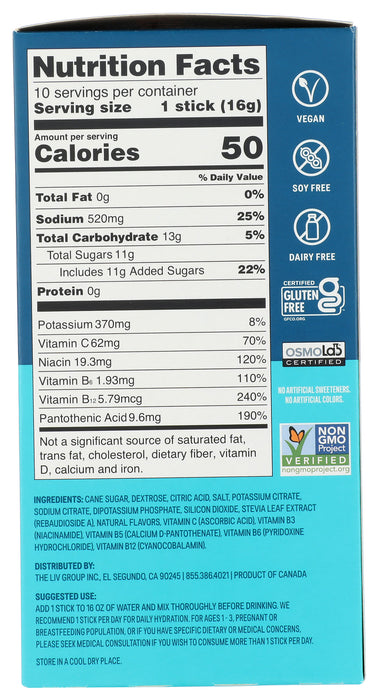 Hydration Multiplier, Watermelon, 10 ct box