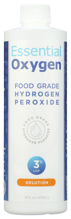 Hydrogen Peroxide 3%, Food Grade, 16 floz