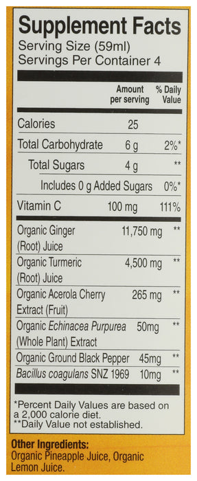 Immunity Boost Original Shot, Org, 2 floz