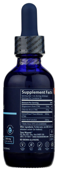 Ionic Fulvic Acid 250 mg, 2 fl oz