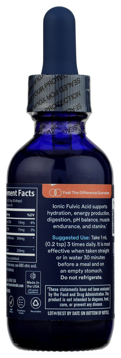 Ionic Fulvic Acid 250 mg, 2 fl oz