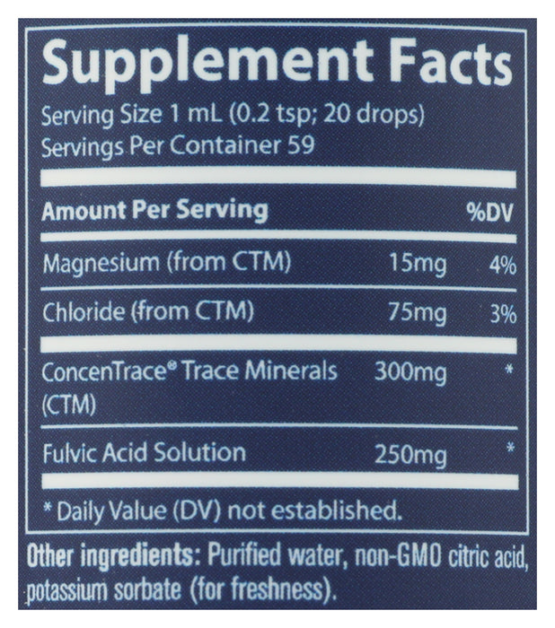Ionic Fulvic Acid 250 mg, 2 fl oz