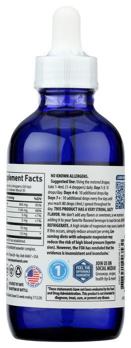 Ionic Magnesium 400 mg, 4 fl oz
