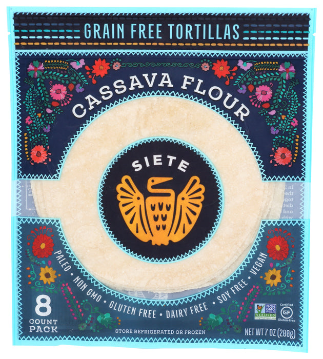 Cassava & Coconut Flour Tortilla, 7 oz