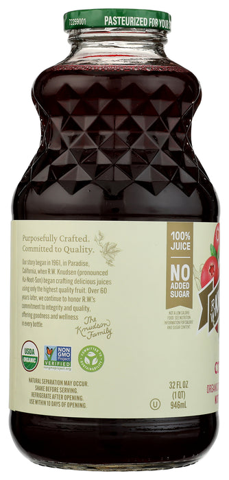 Just Cranberry Juice, Org, 32 fl oz