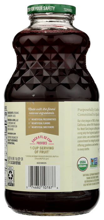 Just Cranberry Juice, Org, 32 fl oz