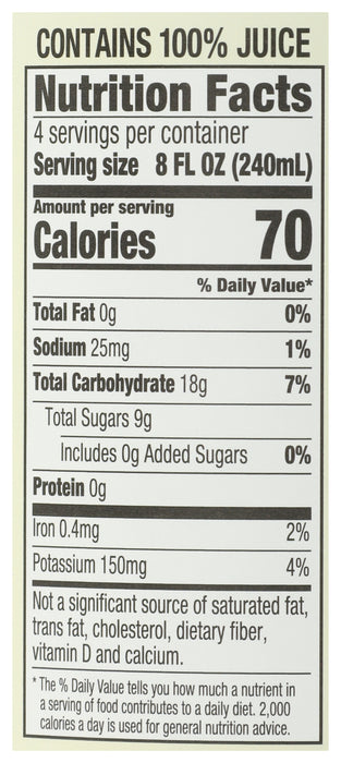 Just Cranberry Juice, Org, 32 fl oz