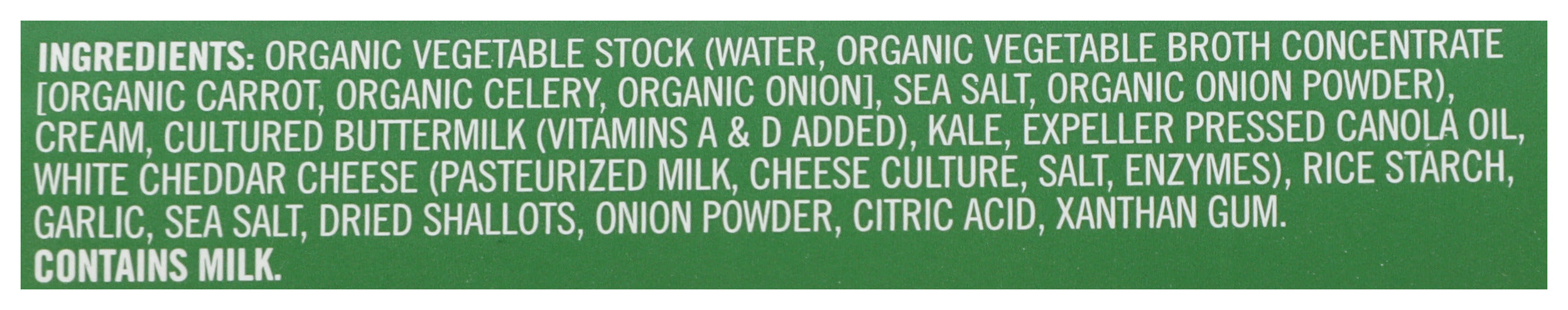 Kale Pesto White Cheddar Sauce, 25 oz
