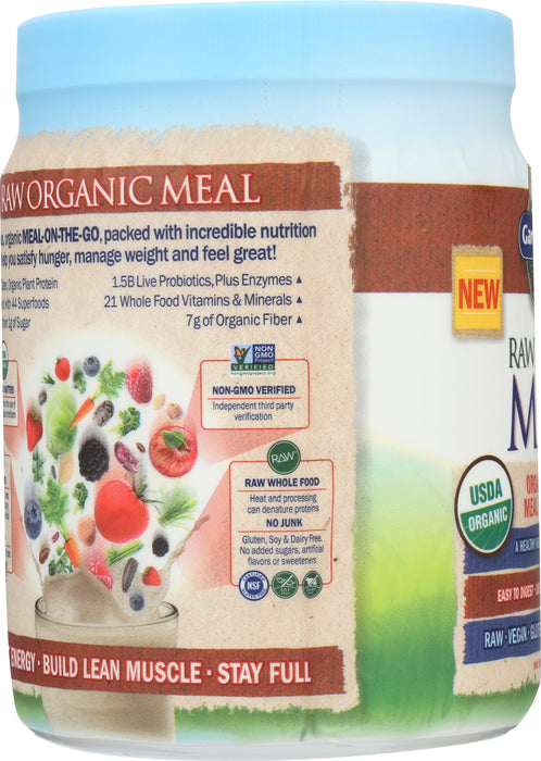 Raw Organic Meal, Vanilla Chai, 454 g