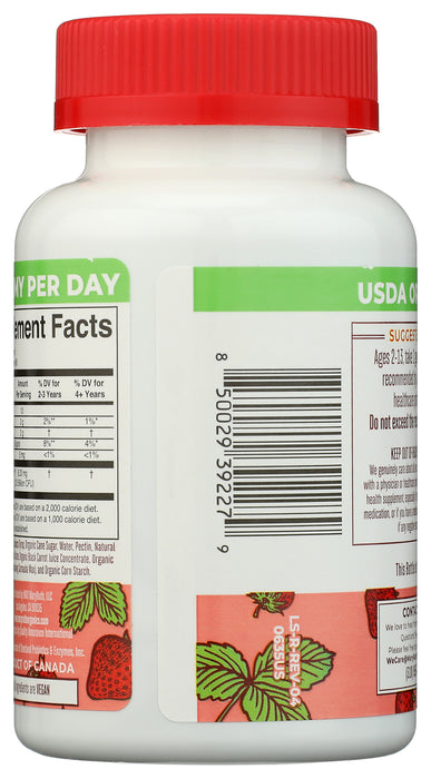 Kid's Probiotic Gummies, Strawberry, 60 gummies