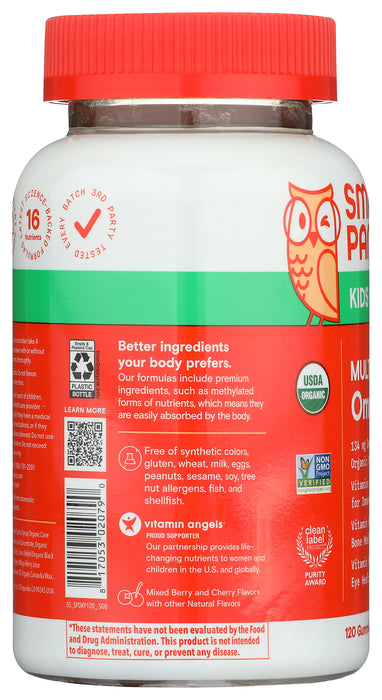 Kids Complete Multivitamins, Org, 120 vgummy