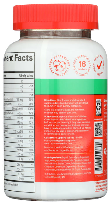 Kids Complete Multivitamins, Org, 120 vgummy