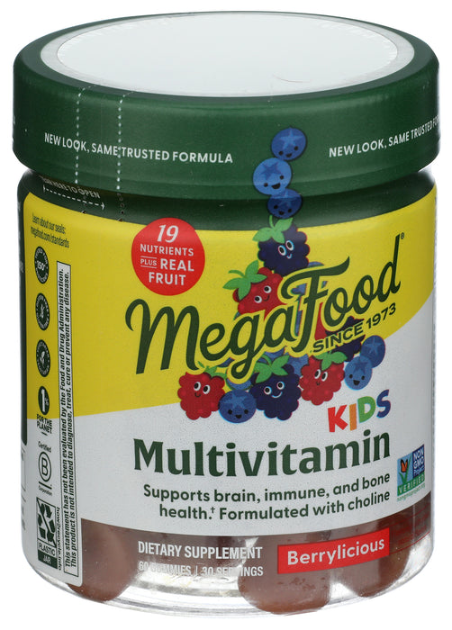 Kids Multi, Berrylicious, 60 Gummy
