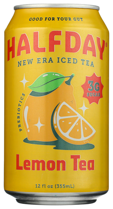 Lemon Iced Tea, Prebiotic Tea, 12 floz