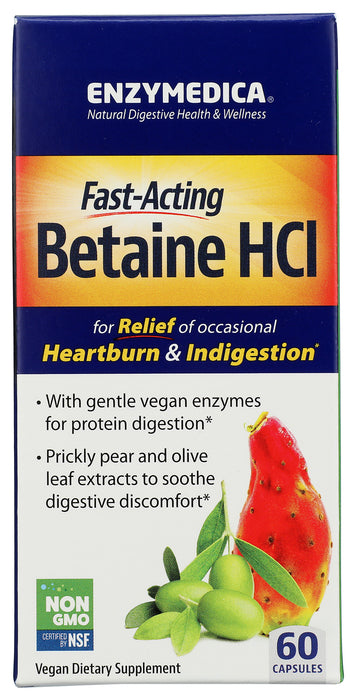 Betaine HCL, 60 cap