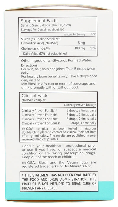 BioSil Liquid, 1 floz