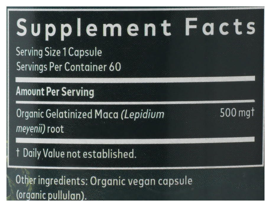 Maca Root, 60 cap