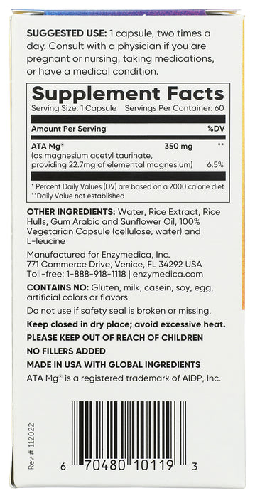 Magnesium Mind, 60 cap