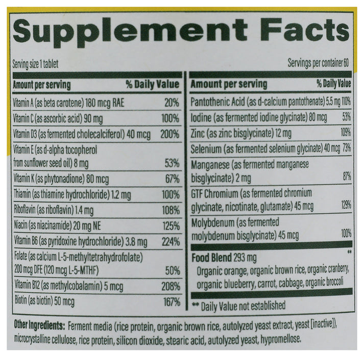 Men Over 55 One Daily, 60 tab