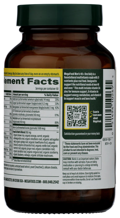 Men Over 40 One Daily, 60 tab