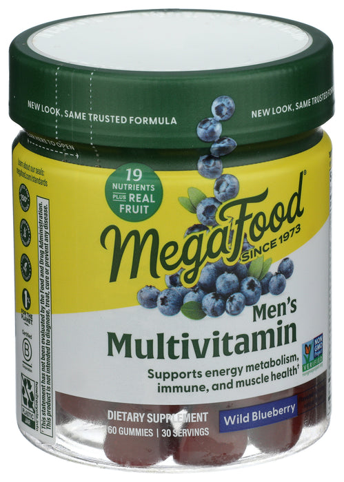 Men's Multi, Wild Blueberry, 60 Gummy