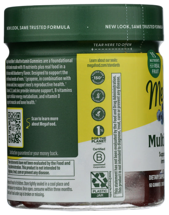 Men's Multi, Wild Blueberry, 60 Gummy