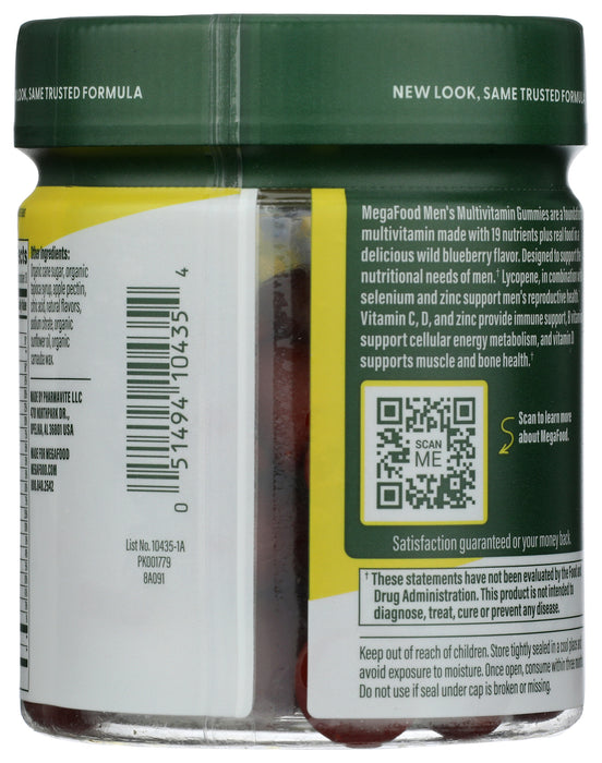 Men's Multi, Wild Blueberry, 60 Gummy