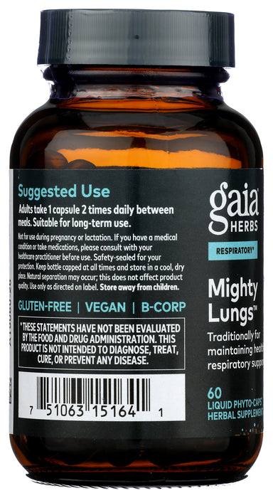 Mighty Lungs, 60 vcap