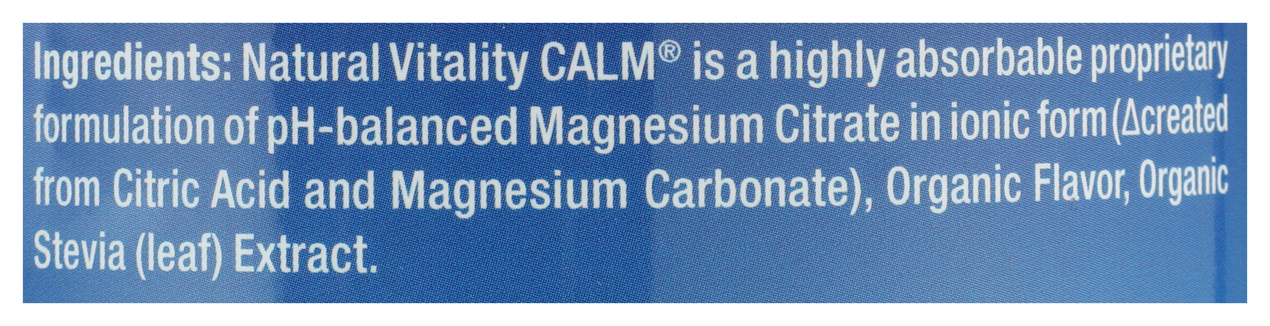 Natural Calm Rasp Lemon 16 oz