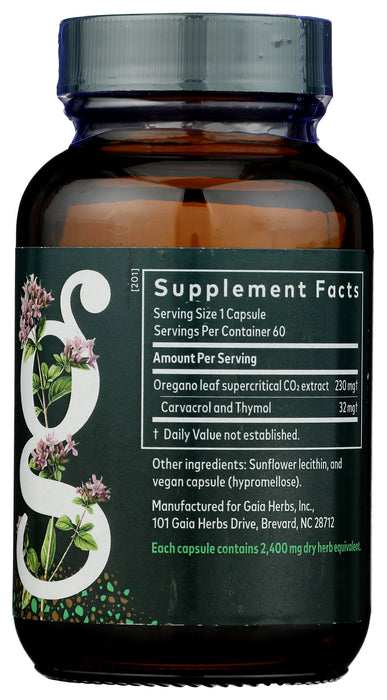 Oil Of Oregano, 60 cap