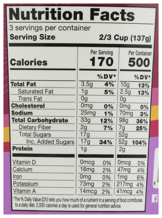 Original Acai Sorbet, Org, 1 pint