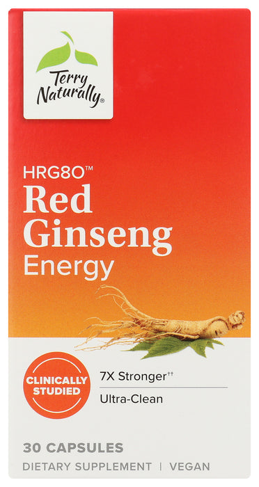Red Ginseng HRG80 Energy, 30 cap