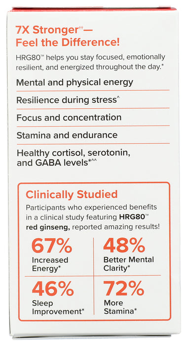 Red Ginseng HRG80 Energy, 30 chew