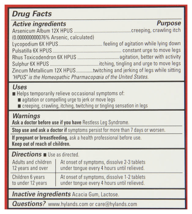 Restful Legs, 50 tab