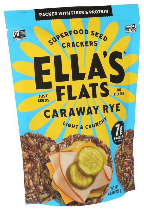 Seed Crackers, Caraway, GF, 4.8 oz