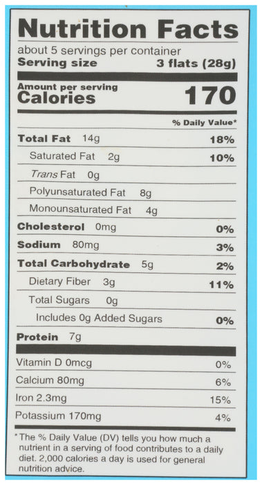 Seed Crackers, Caraway, GF, 4.8 oz