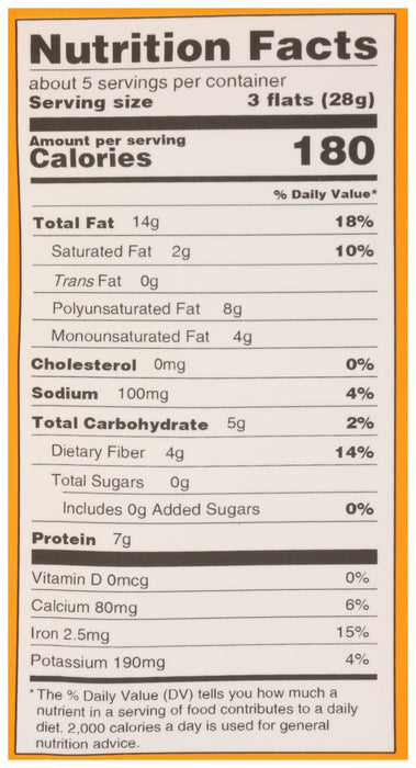 Seed Crackers, Cumin, GF, 4.8 oz