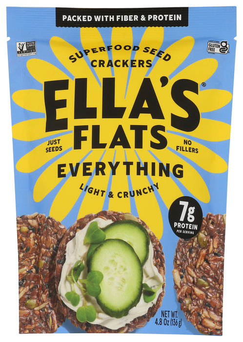 Seed Crackers, Everything, GF, 4.8 oz
