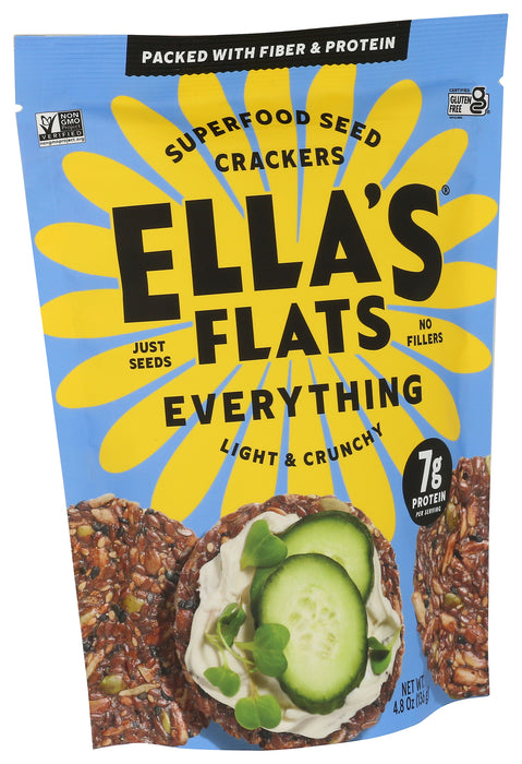 Seed Crackers, Everything, GF, 4.8 oz