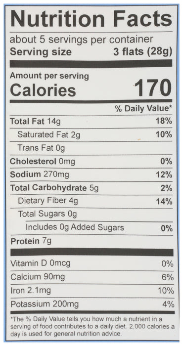 Seed Crackers, Everything, GF, 4.8 oz