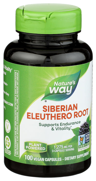Siberian Eleuthero, 425mg, 100vcap