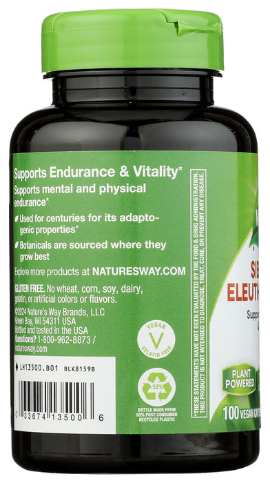 Siberian Eleuthero, 425mg, 100vcap